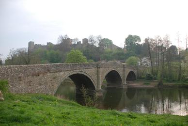 Dinham Bridge over the River Teme Ludlow