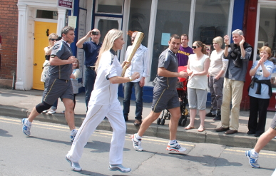 Olympic Torch Procession Torch
