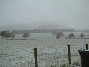 Snow in the Clyde Dales Snow
