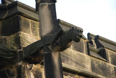 A grotesque Gargoyle